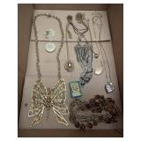 Box of Costume Jewelry