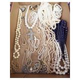 Box of Costume Jewelry