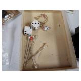 Earrings, Dice, Bracelet