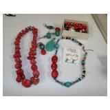 Red/Turquoise Jewelry