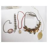 Necklaces, Hair Clips