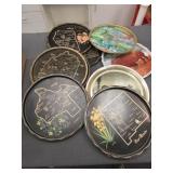 Historical Wall Décor , Antique Metal Bowl