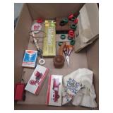 Remington Shaver, Tasco Binoculars, Misc.