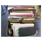 Box of Pictures and Frames