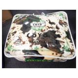 Queen Size Cow Print Blanket