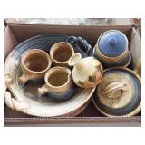 Decorative Bowls, Plates, Small Canisters