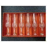 6 Lead Crystal Stemware