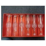 6 Lead Crystal Stemware