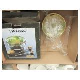 Glass Serving Bowl, Stemware