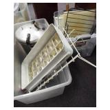 2 - Tubs Misc. Kitchen Items, Pressure Cooker,