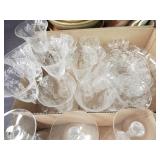 3 - Boxes Matching Floral Pattern Glassware