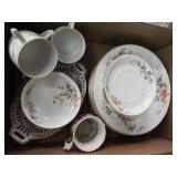 Floral Pattern China Set