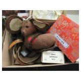 Leather Belt, Ertl Bank, Pin Cushion, Razor