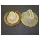 2 Western Hats Size 7