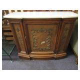 Marble Top Side Table