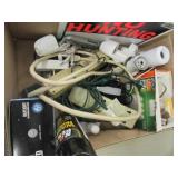 2 Boxes - Wasp Spray, Light Bulbs, Scissors,