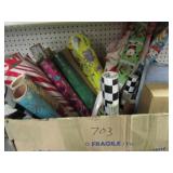 1 Tub, 1 Box Wrapping Paper