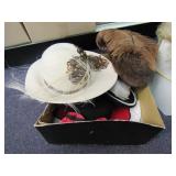 2 Boxes - Fancy Hats, Wigs