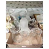Glass Vases, Light Fixtures, Decorative Bowls,