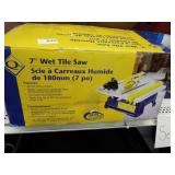 7" Wet Tile Saw