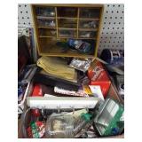 Deadbolt, Propane Torch, Assortment of Hardware