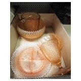 Pink Depression Glassware