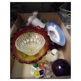 Glass Bowls, Paper Weights