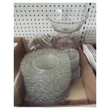 Clear Glass Plates, Serving Bowls