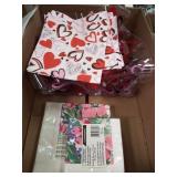 Giftbag Tissue Paper, Valentines Décor, Napkins,