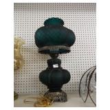 Green Glass Lamp
