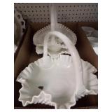 Milk Glass Candy Dishes