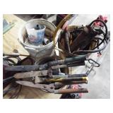 Assort. Tools, PVC Fittings, Trimmer, Grease Gun