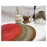 Lamps, Shades, Placemats, Décor (12+)