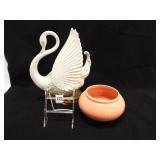 Hager Planter, Swan TV Light