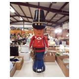 Flower Pot Soldier, 37"h x 9"