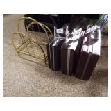Briefcases (3), Magazine Rack