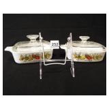 Corning Spice of Life, Quart, with lids (2)