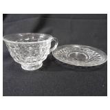 Fostoria Cups, Saucers (10 each)
