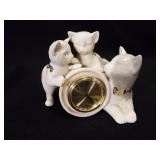 1995 Lenox Clock with Cats
