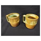 Frankoma Mugs - Green, 4" (4)