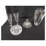 Princess House Pieces, in boxes (4)