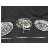 Tiara Pinecone, Clear Platters, Egg Plate (3)