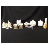 Bells, Figurines, Vases, Lidded Bowls (11)