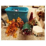 Holiday Christmas, Fall Décor (1 tub)