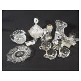 Clear Glass Serving Pieces, Vases (15)