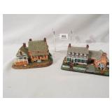 1991 Hawthorne Sculptures, in boxes (2)