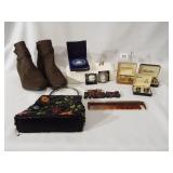 Beaded Bag, Jewelry, Size 7 Boots