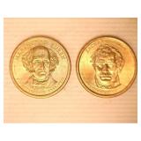 Presidential Dollars-Z Taylor, M Van Buren
