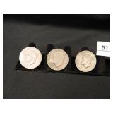 Eisenhower Dollars-(3); 1971D; Bicentennial-D Mint