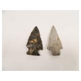 Arrowheads-(2); SE Arkansas/Oklahoma;